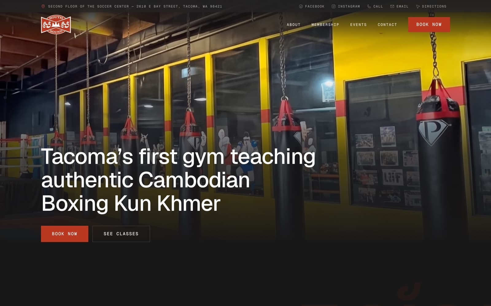 South Sound Martial Arts homepage